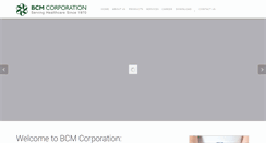 Desktop Screenshot of bcmcorporation.com