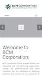 Mobile Screenshot of bcmcorporation.com
